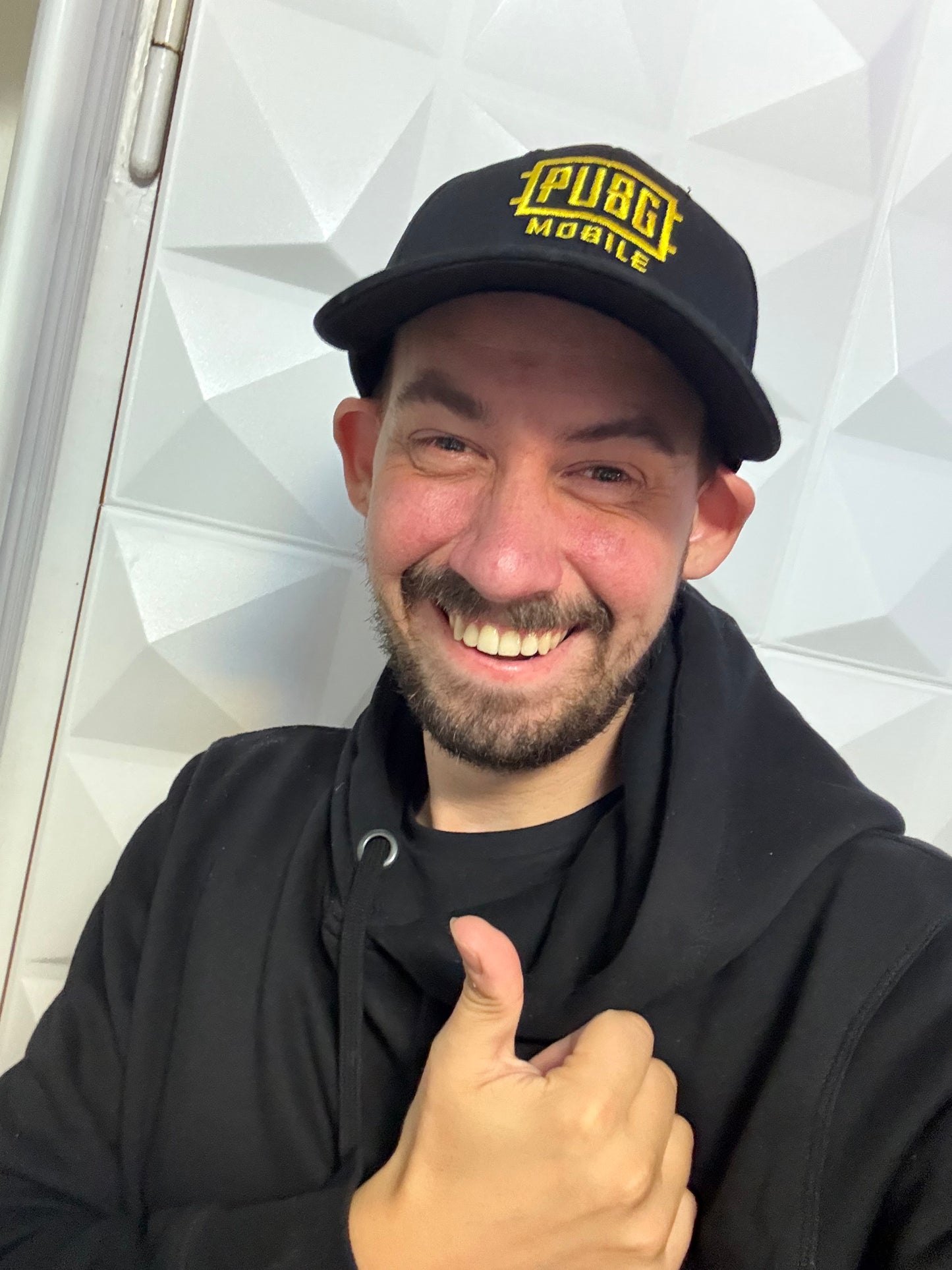 Official PUBG MOBILE Cap – Black with Yellow Logo NEU