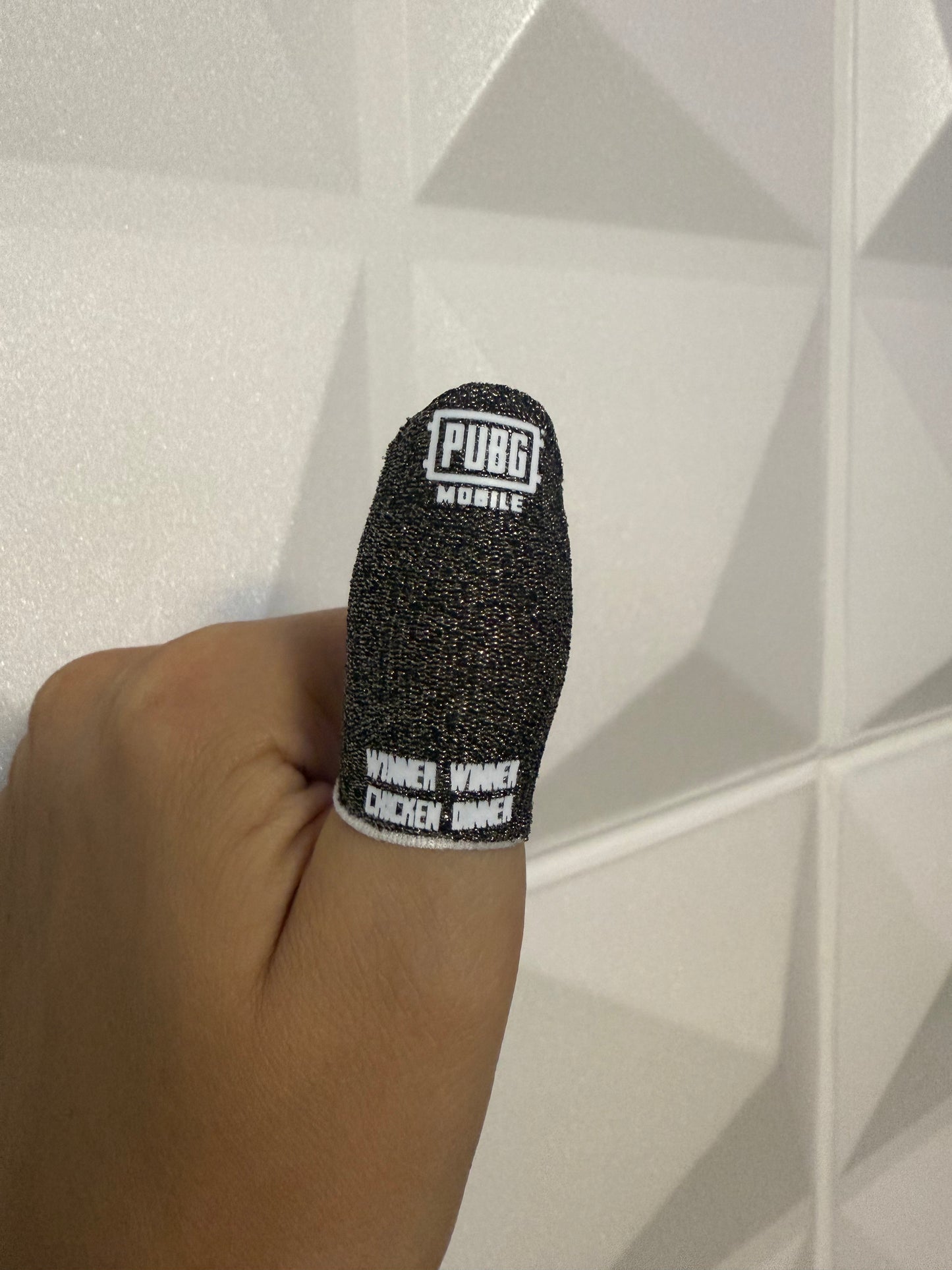 5x2 PUBG MOBILE Finger Sleeves / Black n White 10 STK.