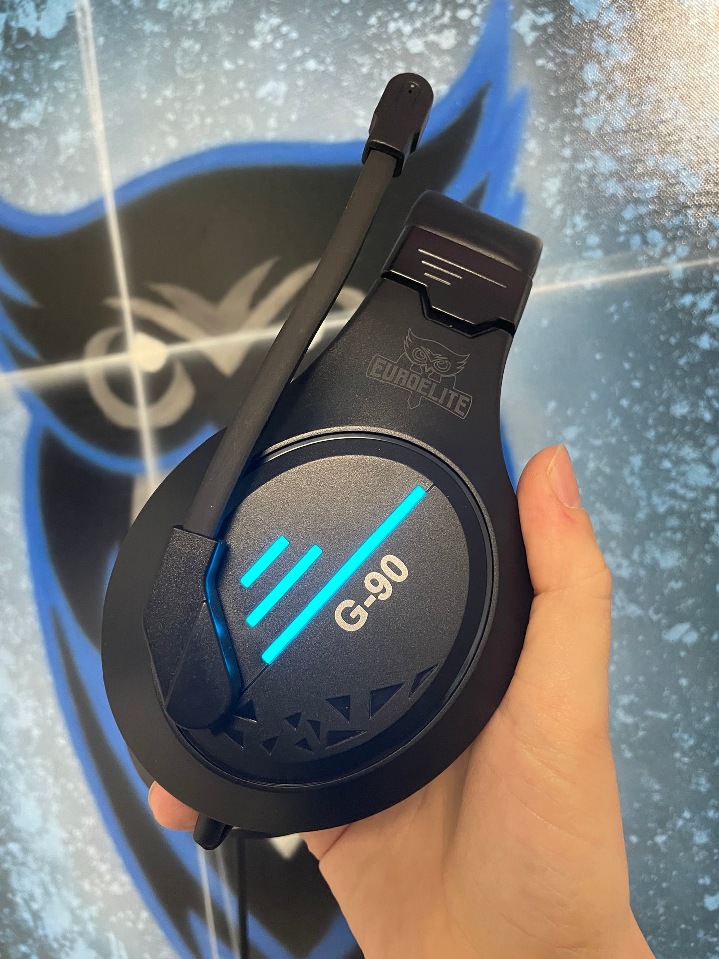 Casque EuroElite avec batterie externe